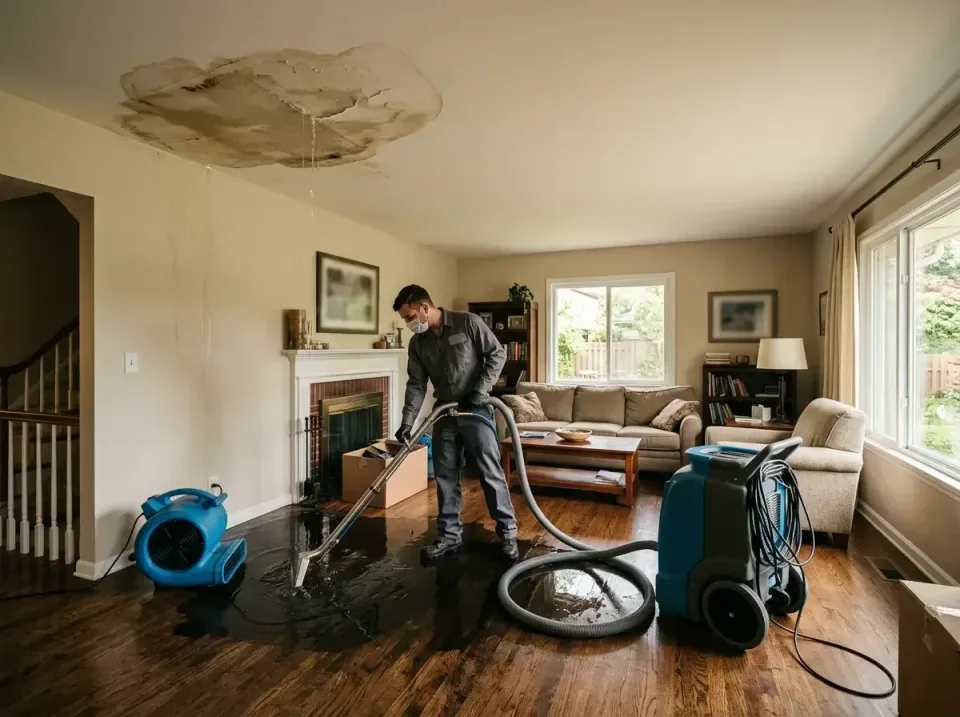 attic-pipe-burst-ceiling-drip-008 — frequently asked questions, Water Damage Restoration & Carpet Care in Miles City, MT
